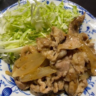 ガッツリ！生姜焼き！